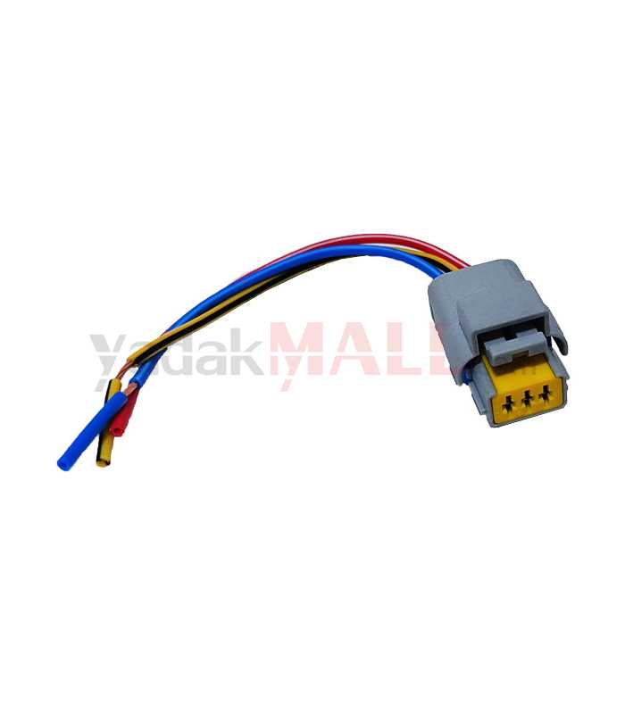 سوکت سه فیش سنسور دریچه گاز L90